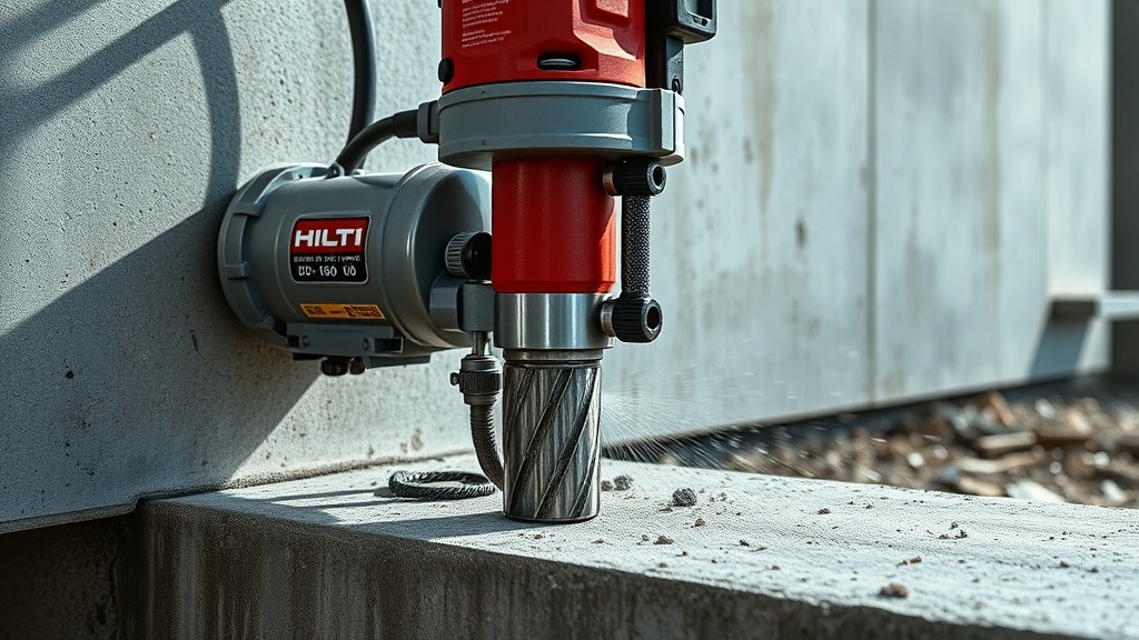 Hilti DD 160 ile Elmas Kesme İpuçları: Verimliliği Artırma