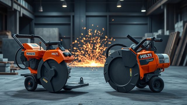 Husqvarna DMS 240 vs Hilti DD 160: Kesim Hızı Karşılaştırması
