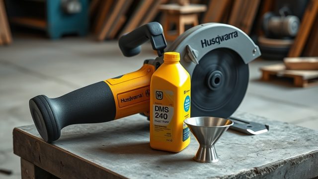 Husqvarna DMS 240 Yağ Değiştirme Adımları